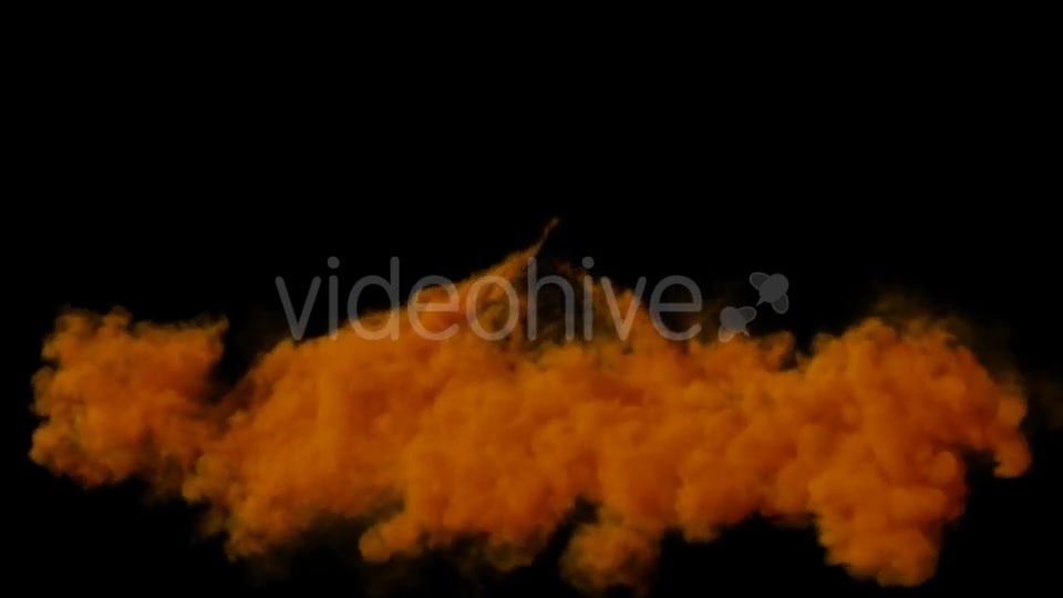 Orange Smoke Videohive 19897263 Motion Graphics Image 4