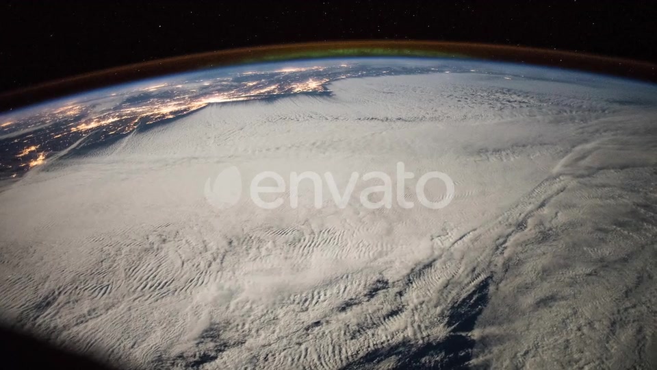 Orbiting Over Planet Earth in Real Time at Night Videohive 23752791 Motion Graphics Image 10