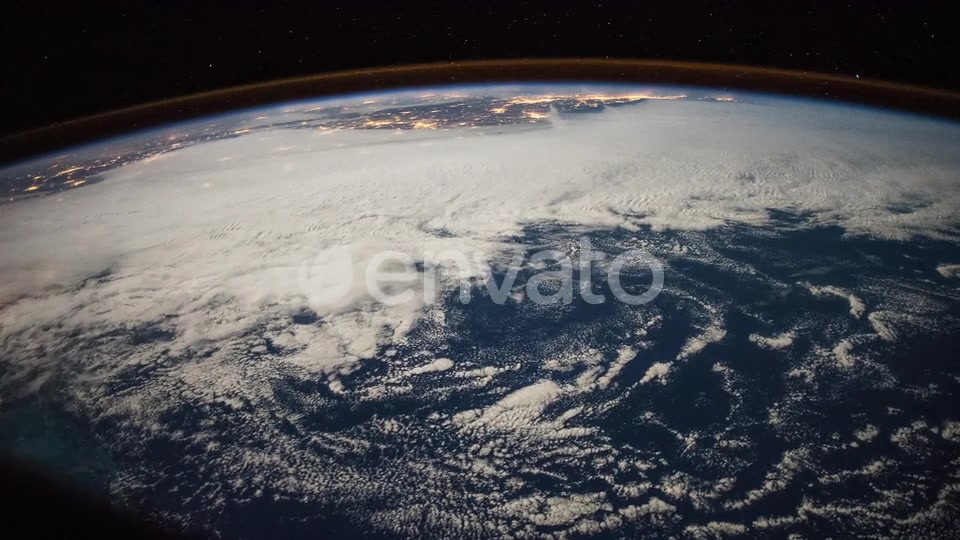Orbiting Over Planet Earth in Real Time at Night Videohive 23752791 Motion Graphics Image 4