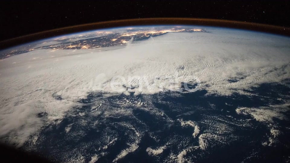 Orbiting Over Planet Earth in Real Time at Night Videohive 23752791 Motion Graphics Image 6