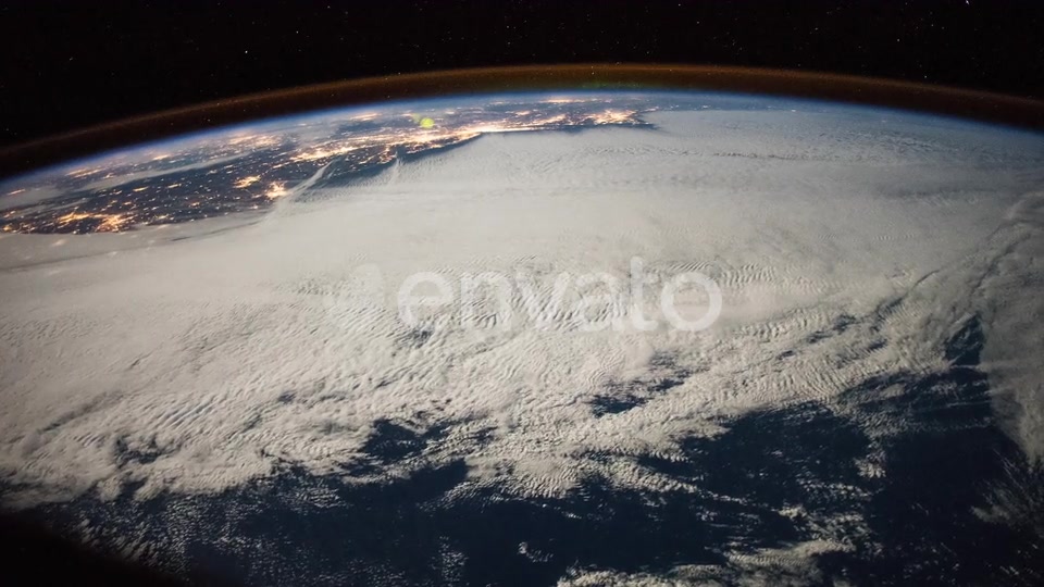 Orbiting Over Planet Earth in Real Time at Night Videohive 23752791 Motion Graphics Image 8