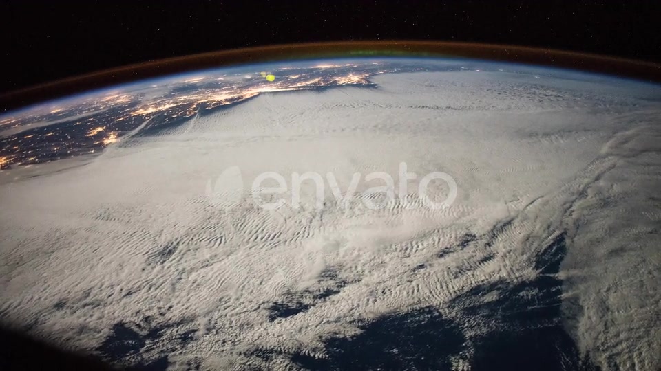 Orbiting Over Planet Earth in Real Time at Night Videohive 23752791 Motion Graphics Image 9
