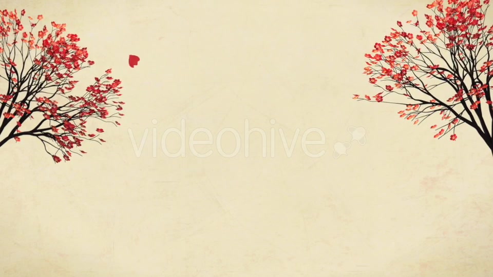 Oriental Plum Blossom Background Videohive 21234868 Motion Graphics Image 10