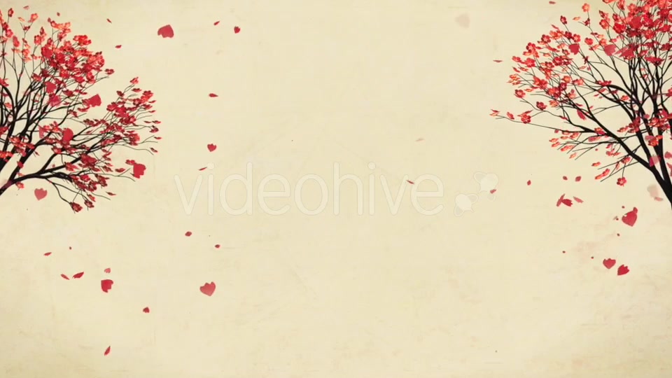 Oriental Plum Blossom Background Videohive 21234868 Motion Graphics Image 3