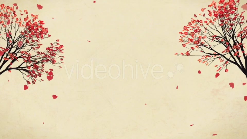 Oriental Plum Blossom Background Videohive 21234868 Motion Graphics Image 6