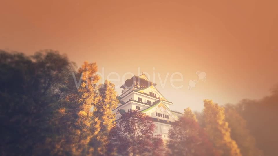 Osaka Castle Japan Videohive 17127645 Motion Graphics Image 1