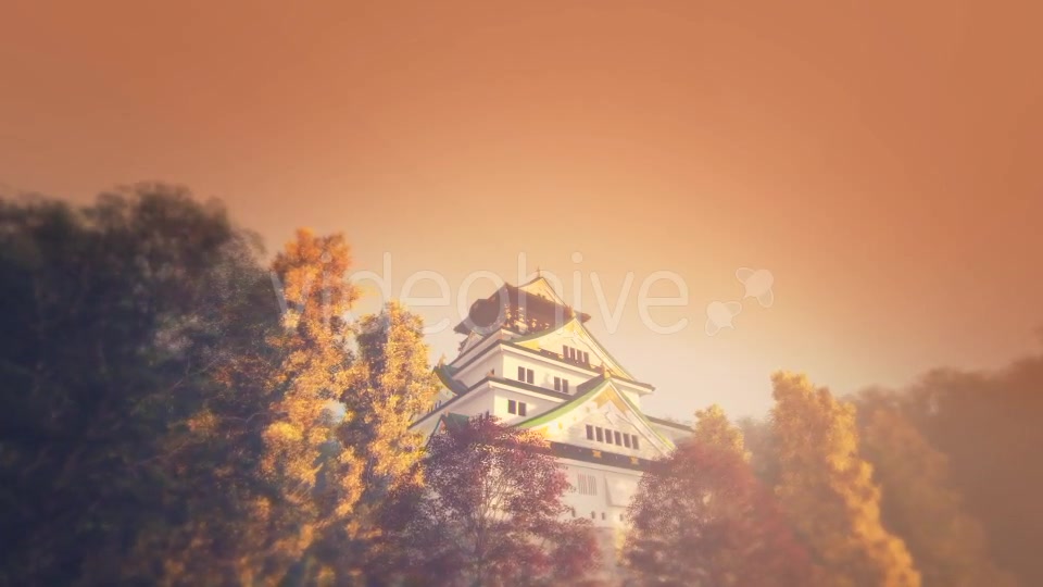 Osaka Castle Japan Videohive 17127645 Motion Graphics Image 2