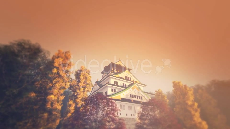 Osaka Castle Japan Videohive 17127645 Motion Graphics Image 3