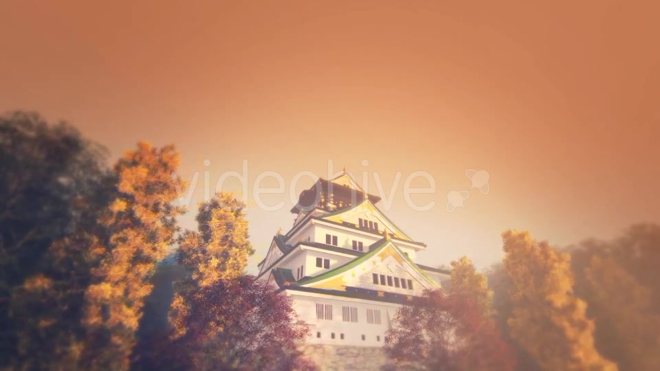 Osaka Castle Japan Videohive 17127645 Motion Graphics Image 4