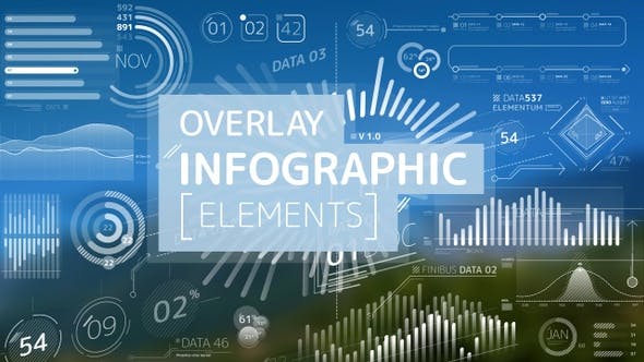 Overlay Infographic Elements Pack - Download Videohive 24589984