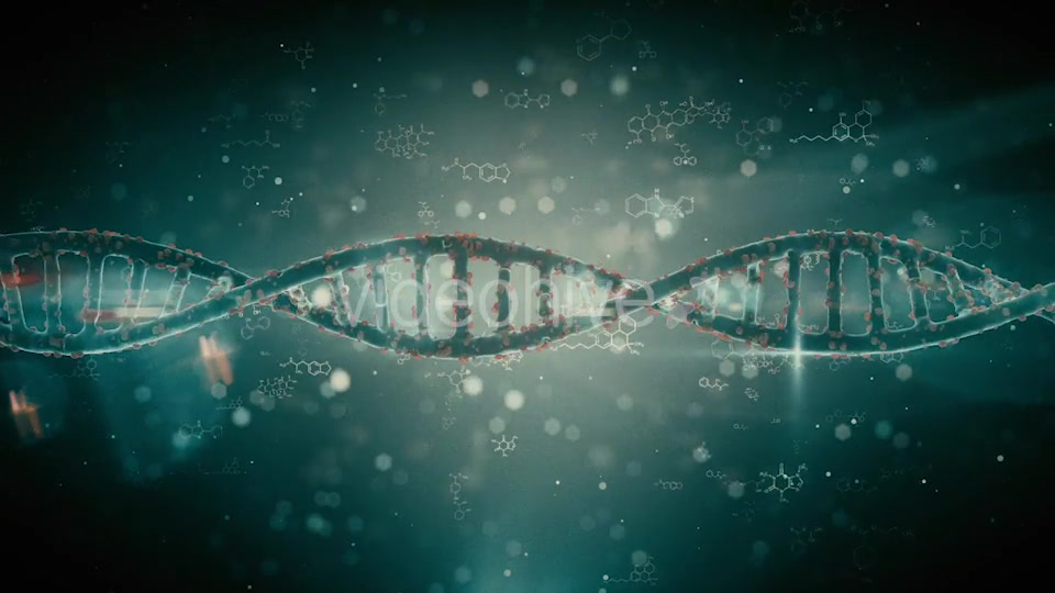 Pack Backgrounds Futuristic DNA Strands Looped HD Videohive 21035223 Motion Graphics Image 3