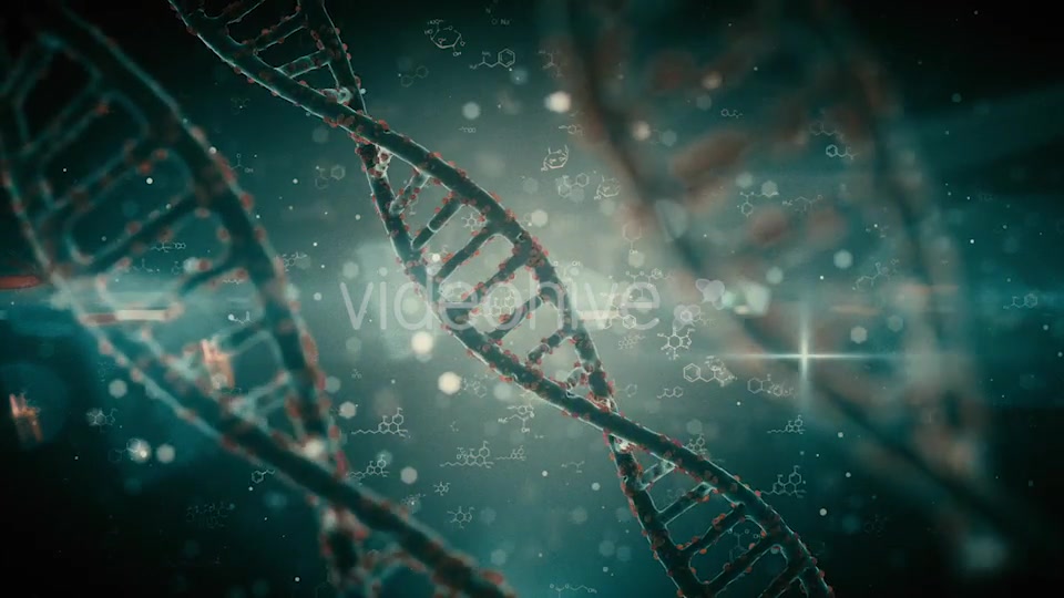 Pack Backgrounds Futuristic DNA Strands Looped HD Videohive 21035223 Motion Graphics Image 4