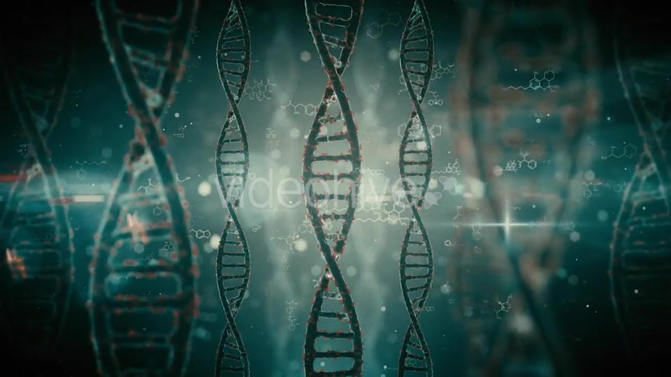 Pack Backgrounds Futuristic DNA Strands Looped HD Videohive 21035223 Motion Graphics Image 9