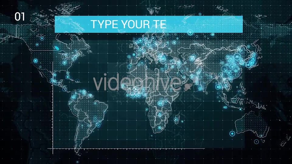 Pack Diagrams Decrease on the World Map 4K Videohive 18509157 Motion Graphics Image 3