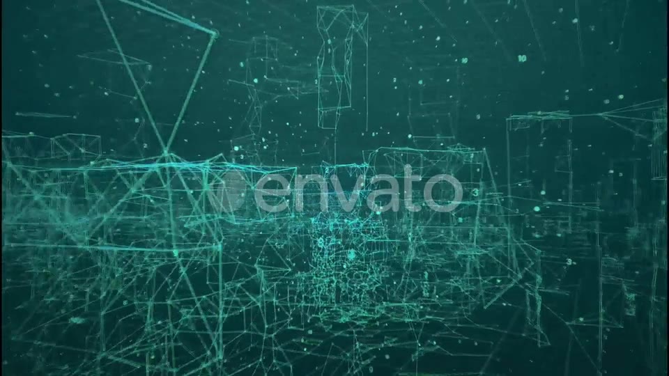 Pack Digital Hi Tech Buildings Looped Backgrounds Videohive 23357487 Motion Graphics Image 2