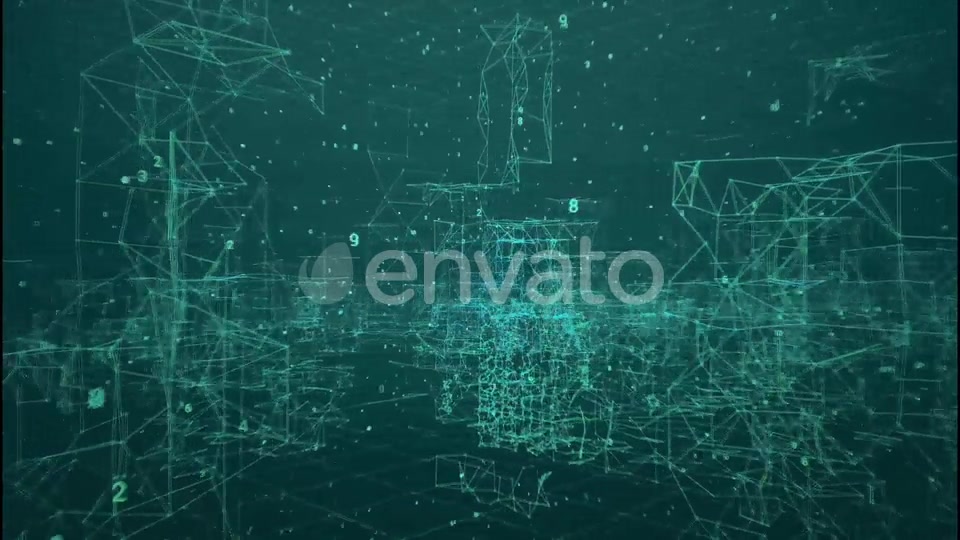 Pack Digital Hi Tech Buildings Looped Backgrounds Videohive 23357487 Motion Graphics Image 3