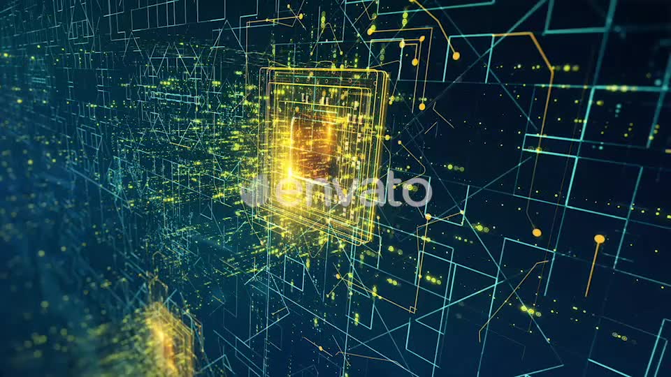 Pack Looped Chip Graphics Technological Backgrounds 4K Videohive 21872414 Motion Graphics Image 8