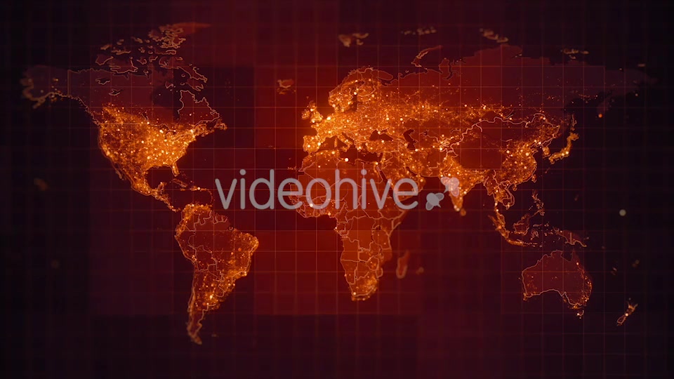 Pack of Global World Maps Loop 4K Videohive 19633364 Motion Graphics Image 4