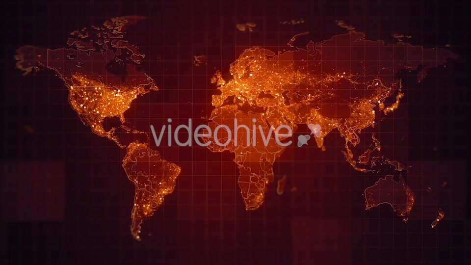 Pack of Global World Maps Loop 4K Videohive 19633364 Motion Graphics Image 5