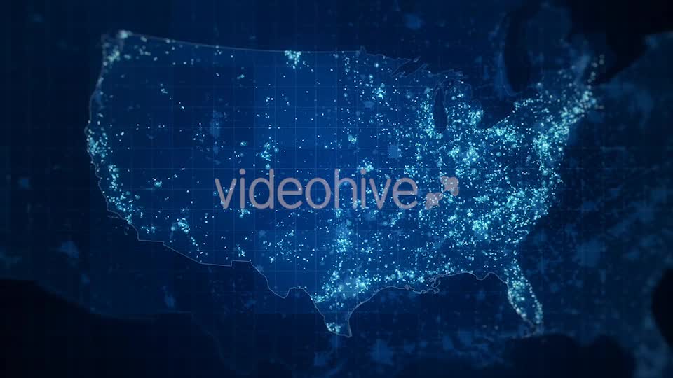 Pack of USA Global Maps Loop 4K Videohive 19640182 Motion Graphics Image 1