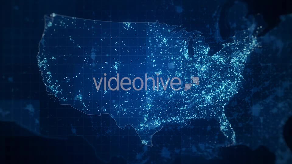 Pack of USA Global Maps Loop 4K Videohive 19640182 Motion Graphics Image 2