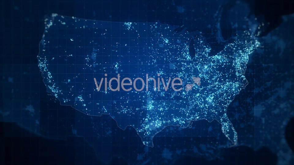 Pack of USA Global Maps Loop 4K Videohive 19640182 Motion Graphics Image 3