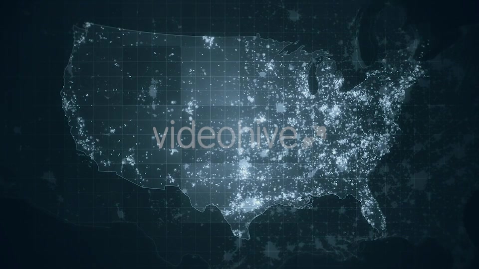 Pack of USA Global Maps Loop 4K Videohive 19640182 Motion Graphics Image 4