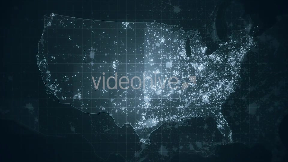 Pack of USA Global Maps Loop 4K Videohive 19640182 Motion Graphics Image 5
