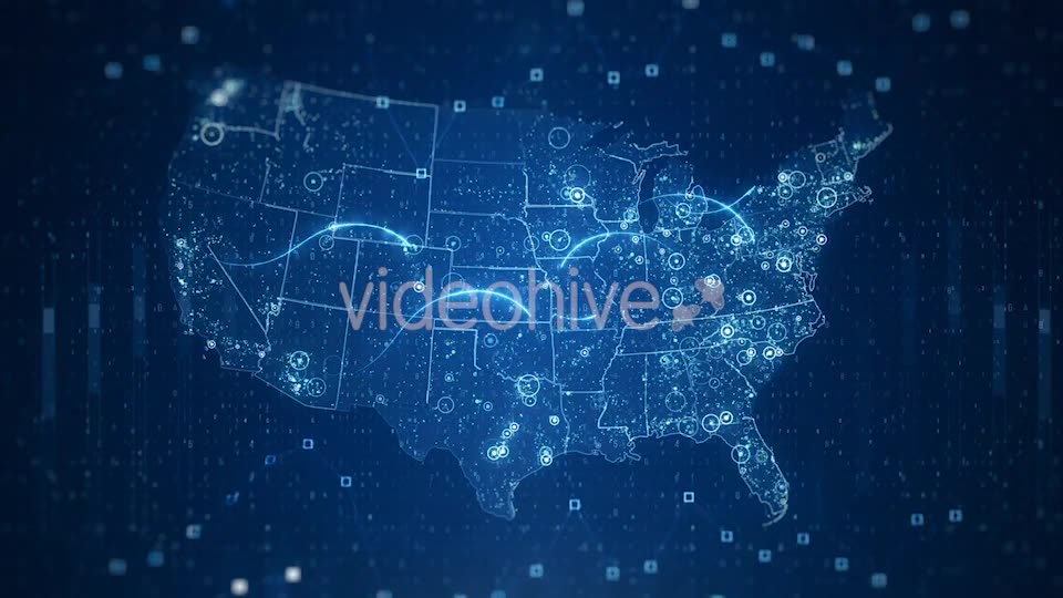 Pack Technological USA Maps HD Videohive 20897970 Motion Graphics Image 2