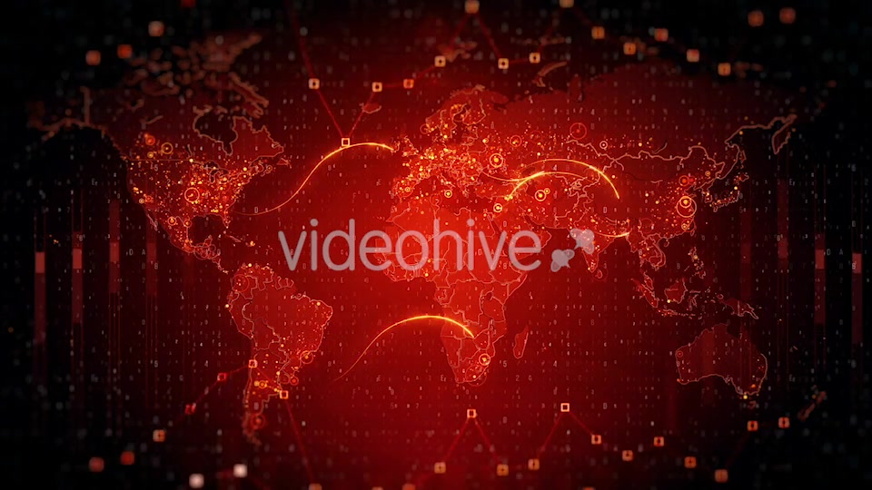 Pack Technological World Maps 4K Videohive 20860752 Motion Graphics Image 6