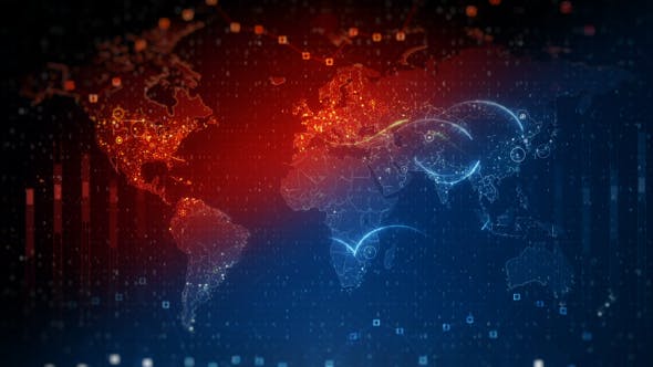 Pack Technological World Maps 4K - Download Videohive 20860752