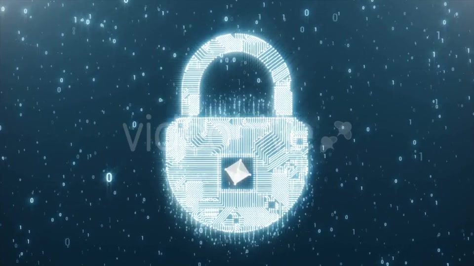 Padlock Circuit As a Symbol of Protection Videohive 21230555 Motion Graphics Image 6