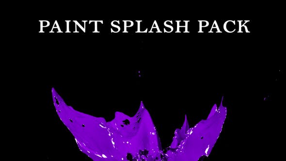 Paint Splash Pack 1 - Videohive 17644036 Download