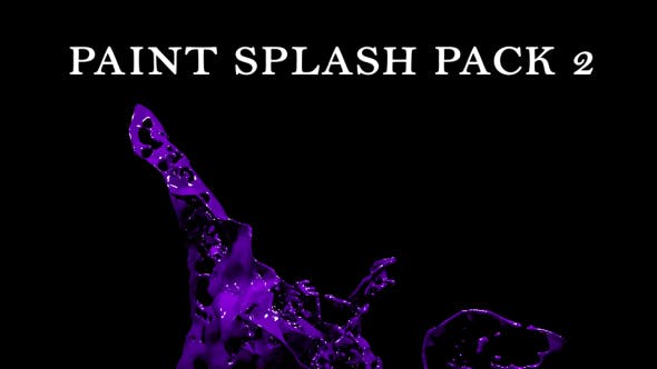 Paint Splash Pack 2 - Videohive 17645778 Download