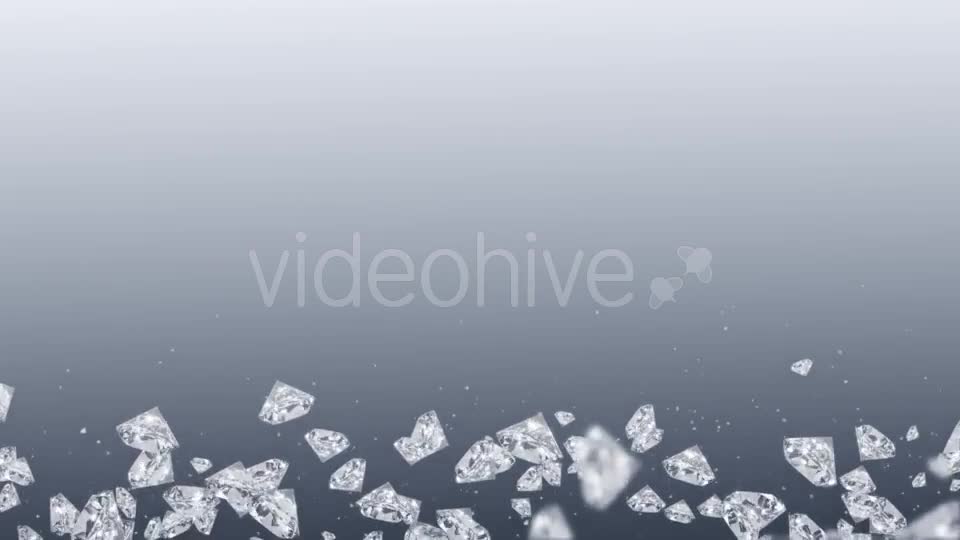 Pale Gray purple Background with Diamonds Videohive 19511580 Motion Graphics Image 1