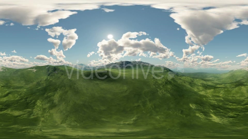 Panoramic Of Green Hills Landscape Videohive 17780318 Motion Graphics Image 10