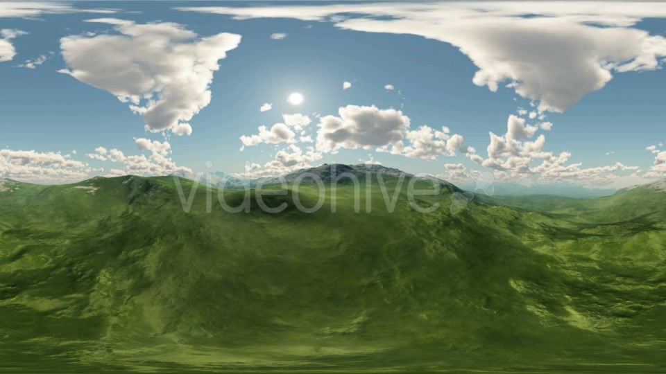 Panoramic Of Green Hills Landscape Videohive 17780318 Motion Graphics Image 6