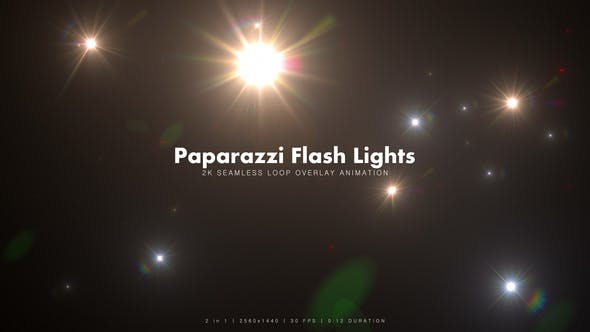 Paparazzi Flash Lights 3 - 15720092 Videohive Download