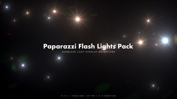 Paparazzi Flash Lights Pack - Download 15767834 Videohive