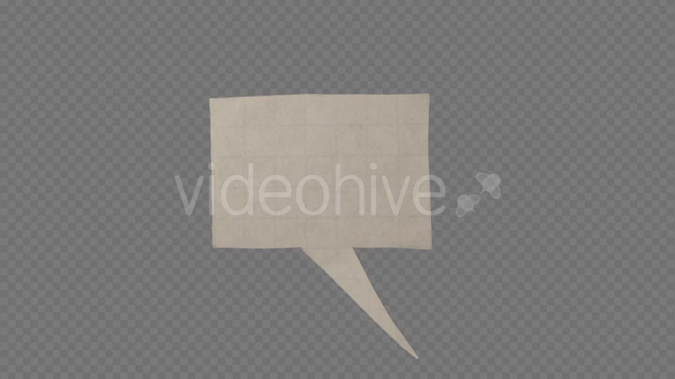 Paper Comic Speech Bubbles Videohive 9449840 Motion Graphics Image 9