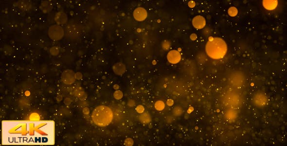 Particle Glitters Gold - 21424288 Download Videohive