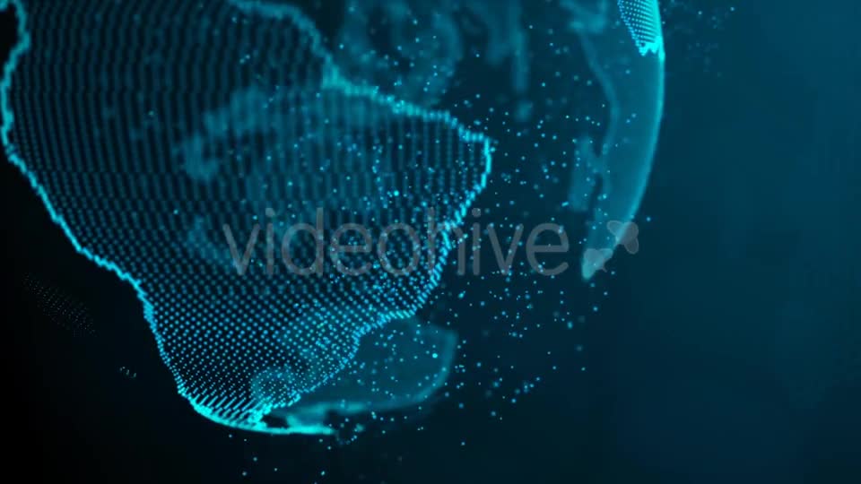 Particle Planet Earth Videohive 21484997 Motion Graphics Image 1