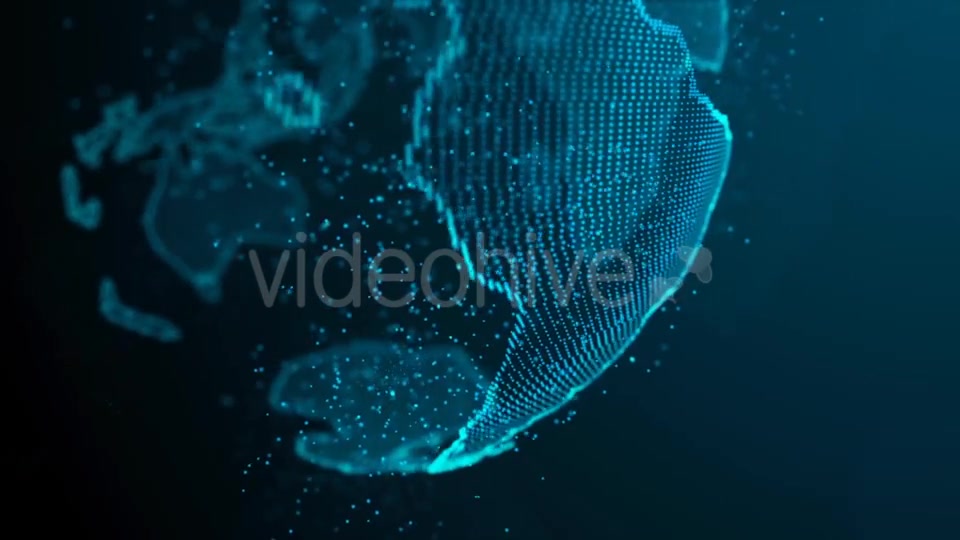 Particle Planet Earth Videohive 21484997 Motion Graphics Image 10
