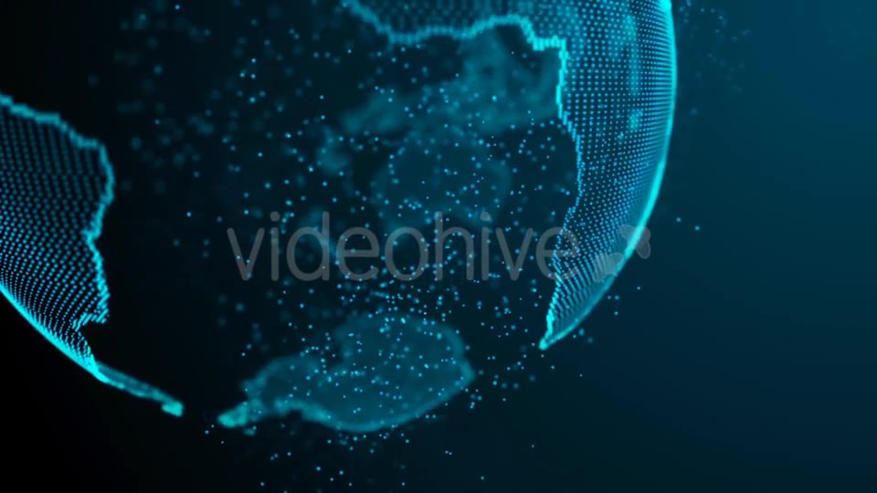 Particle Planet Earth Videohive 21484997 Motion Graphics Image 2