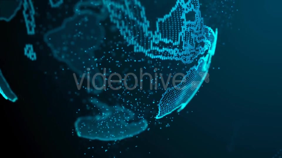 Particle Planet Earth Videohive 21484997 Motion Graphics Image 5