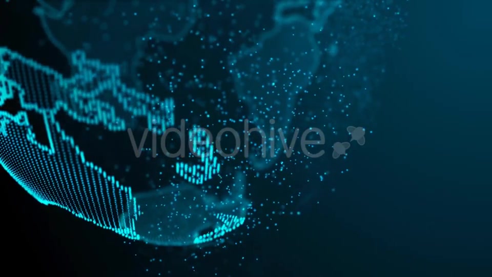 Particle Planet Earth Videohive 21484997 Motion Graphics Image 7