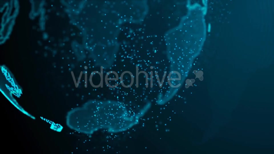 Particle Planet Earth Videohive 21484997 Motion Graphics Image 8
