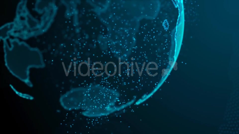 Particle Planet Earth Videohive 21484997 Motion Graphics Image 9