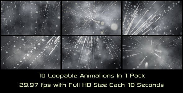 Particle Rays Pack 01 - Videohive 6214139 Download