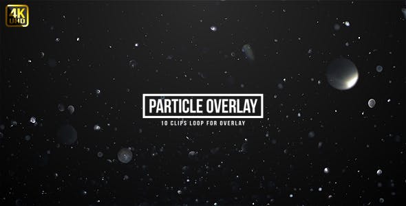 Particle Sparkling Overlays - Videohive Download 19467128